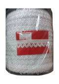 Çamaşır Lastiği Dantelli 1 cm 1 Metre Beyaz 1. Model - 1