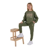 Kız Çocuk Haki Eşofman Takımı thumbnail 5