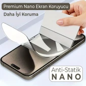 Xiaomi REDMİ NOTE 8 PRO Uyumlu Nano Ekran Koruyucu Şeffaf Hd Esnek 250UM Kalın - MAXXPRO - 2