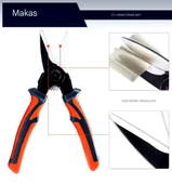 Çok Amaçlı Pense 8 inç 5 1 Pense Aracı Set - 6