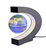 Monalisa Home Dönen Elektronik Dünya Haritası Topu - 1