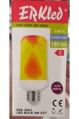 3W E27 LED Alev Ampul 3 Fonksiyonlu - 4