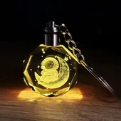 Astronot Tasarımlı Renk Değiştiren Anahtarlık - 2