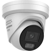 HIKVISION 8MP DOME 2.8-4mm Lens DS-2CD2387G3-LIS2UY/SL IP Güvenlik Kamerası ColorVu Sesli - 1
