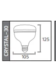 Crystal 30 LED Ampul 30W E27 - 3