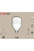 15W LED Ampul E27 Beyaz Işık - 2