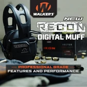 Walker's Recon Walkie Talkie - IPX4 Dayanıklı Atış İşitme Korumalı - 2