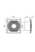 100 mm 4inç Havalandırma Aspiratörü - 3