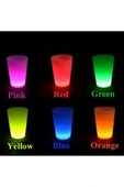 6 Adet Glow Parti Shot Bardak Karanlıkta Parlayan Fosforlu Yılbaşı Neon Tekila Kokteyl Bardağı thumbnail 2
