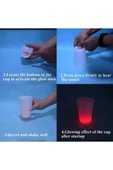 6 Adet Glow Parti Shot Bardak Karanlıkta Parlayan Fosforlu Yılbaşı Neon Tekila Kokteyl Bardağı thumbnail 4