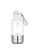 FAKİR PetPard 3 in 1 Kedi & Köpek Mama Kabı ve Paslanmaz Çelik Termos, 1 Litre, Beyaz - 1