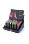 6 Adet Glow Parti Ruj Karanlıkta Parlayan Yanan Uv Neon Fosforlu Lipstick Dudak Yüz Boyama - 5