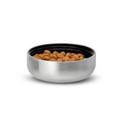 PetPard 2 IN 1 Kedi & Köpek Mama Kabı ve Paslanmaz Çelik Termos, 1 Litre, Beyaz - 3