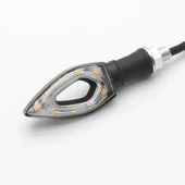 Motosiklet Üniversal Led Sinyal Beyaz Camlı - 3