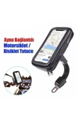 Motorsiklet Su Geçirmez Telefon Kılıfı Telefon Tutucu 7 İnç Xl - 2