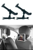 Byhodi Oto Koltuk Arkası Telefon Tablet Tutucu Ayarlanabilir 360 Derece Dönebilen Pratik Stand - 9