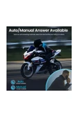 Bt35 Kask Kulaklık Bluetooth 5.0 Motosiklet Interkom Su Geçirmez Kablosuz Kulaklık - 5