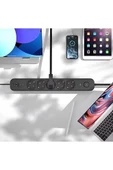 5 Prizli Akım Korumalı Uzatma Kablosu | 2xusb-a + 2xusb-c | 3680w - 2m Kablo - 4