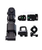 558-g43 Xps2 Hedef İşaretleyici Red Dot - Holografik Nişangâh, 5x Büyütmeli Set-siyah thumbnail 2