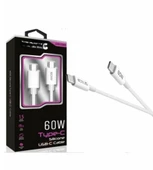 60w Usb-c Type-c Silikon Şarj Kablosu Hızlı Şarj, Dayanıklı Ve Esnek Tasarım, Tüm Usb-c Cihazlarla Uyumlu - 1