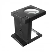 -katlanır Plastık,led Işıklı Test Cıhazı Büyüteç 2.5x90mm - 2