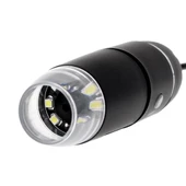 -1600x Usb Dijital Mikroskop Kamera Endoskop 8led Büyüteç Metal Standı - 2