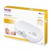 BEURER BY 90 BLUETOOTH ÖZELLİKLİ BEBEK TARTISI TERAZİSİ Bebek Baskülü ALMAN MALI - 5