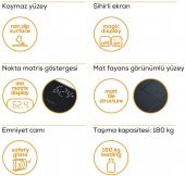 Beurer Gs 235 Kaymaz Yüzey Dijital Banyo Tartı Baskül Terazisi ALMAN MALI - 3
