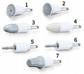 Beurer MP 42 Manikür Pedikür Seti 7 Safir Ve Keçe Uç Yüksek Devir MP 42, one size - 3