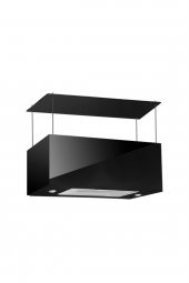 ALVEUS Diamond 90 cm  Siyah Ada Davlumbaz - 1