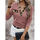 Lucky Life Kadın Uzun Kollu V Yakalı Kaşkorse Bluz - 2