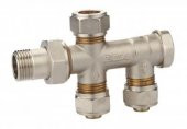 Eca 1/2" Kombine Radyatör Dönüş Valfi 102120038 - 1