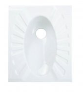 Creavit Omega Çevre Yıkamalı 50x60 cm Tuvalet Hela Taşı TP590 - 1