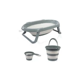 Katlanır Banyo Küvet Seti 765 Antrasit - 1