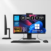 Asus V440VAK-I38256B0D ATL36 i3-1315U 32GB DDR5 2TB Nvme SSD 23.8" IPS FHD W11Pro Siyah All In One Bilgisayar thumbnail 1