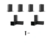 iAhşap Sundurma Pergola Braket Seti 2 Ana Direkli Üstü Açık Eğimli Sundurma - 5