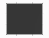 iAhşap Branda Polietilen örme kumaş pergola gölge yelkeni - 2