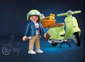 Playmobil 1969 Vespa 150 Sprint Veloce Açık Yeşil thumbnail 2