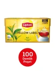 Lipton Yellow Label 100'lu Demlik Poset Cay - 1