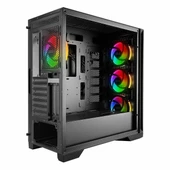 PowerBoost VK-G4306S USB 3.2 ARGB eATX Mid Tower Siyah Kasa thumbnail 6