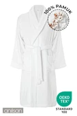 %100 Pamuk Bornoz - Şalyaka Otel Bornozu, Spa Için Ideal, Günlük Kullanıma Uygun - 1