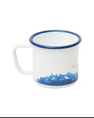 NURGAZ Campout Emaye Kupa Bardak (Beyaz-Bear) thumbnail 3