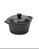 NURGAZ Granit Döküm Kamp Tenceresi 24 cm thumbnail 1