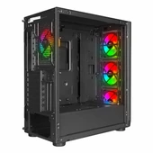 PowerBoost VK-W001B USB 3.2 ARGB ATX Mid Tower Siyah Kasa thumbnail 6