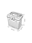 Organizerli Takım Çantası 275x182x280 4 Kutulu 1ad. - 2