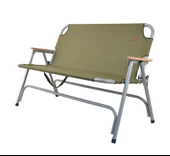 NURGAZ Çift Kişilik Katlanır Kamp Sandalyesi (NG C135 Yeşil) thumbnail 2