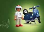 Playmobil 71622 -1969 Vespa 150 Sprint Veloce mavi - 2