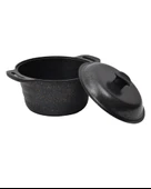 NURGAZ Granit Döküm Kamp Tenceresi 24 cm thumbnail 3