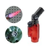 Rox BS-106 Dört Alev Çıkışlı Mini Bütan Gaz Torch Pürmüz thumbnail 1