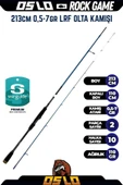 Oslo Alexa 1000 Oslo Rock Game 213cm 05-7gr LRF Olta Seti thumbnail 4